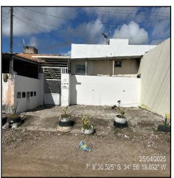 Casa em Santa Rita, Tibiri, Rua Maria Helena Alves ( Ant Rua Maria H.Alves), N. 70, Cs 106 Lot A-1 Qd 5-B, PB. Área: 52m2