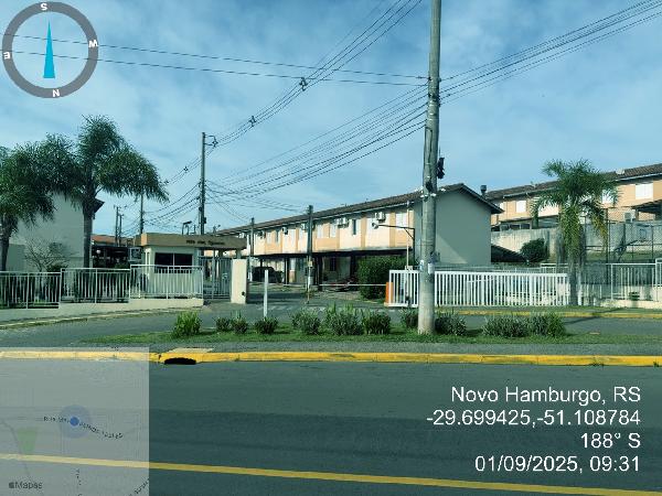 Casa em Novo Hamburgo, Canudos, Rua Maria Olinda Telles, N. 900, Cs 248, RS. Área: 85.51m2