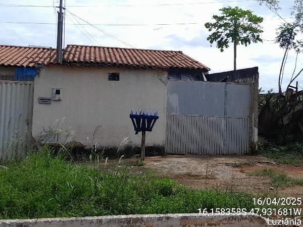 Casa em Luziânia, Parque Industrial Mingone, Rua Pernambuco, N. Sn, Lt H Qd 113 Cs 02, GO. Área: 55.77m2