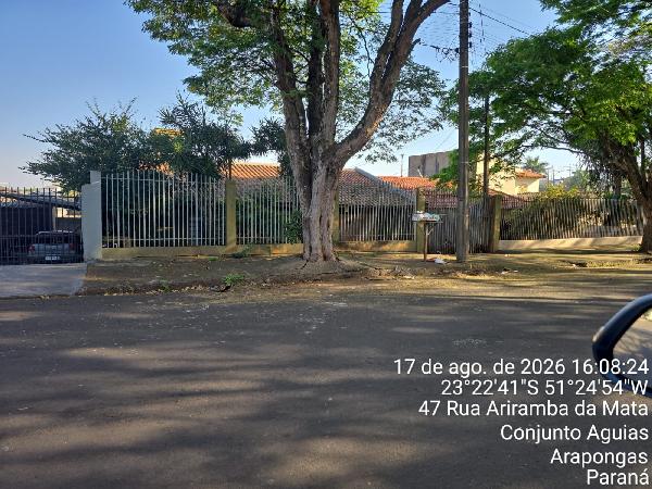 Casa em Arapongas, Conjunto Aguias, Rua Ariramba Da Mata, N. 48, Qd 04, PR. Área: 139.49m2