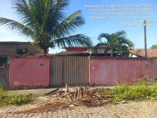 Casa em Macaíba, Vilar, Rua Almir Carvalho Do Nascimento, N. 254, Qd28 Lt13, RN. Área: 77.32m2