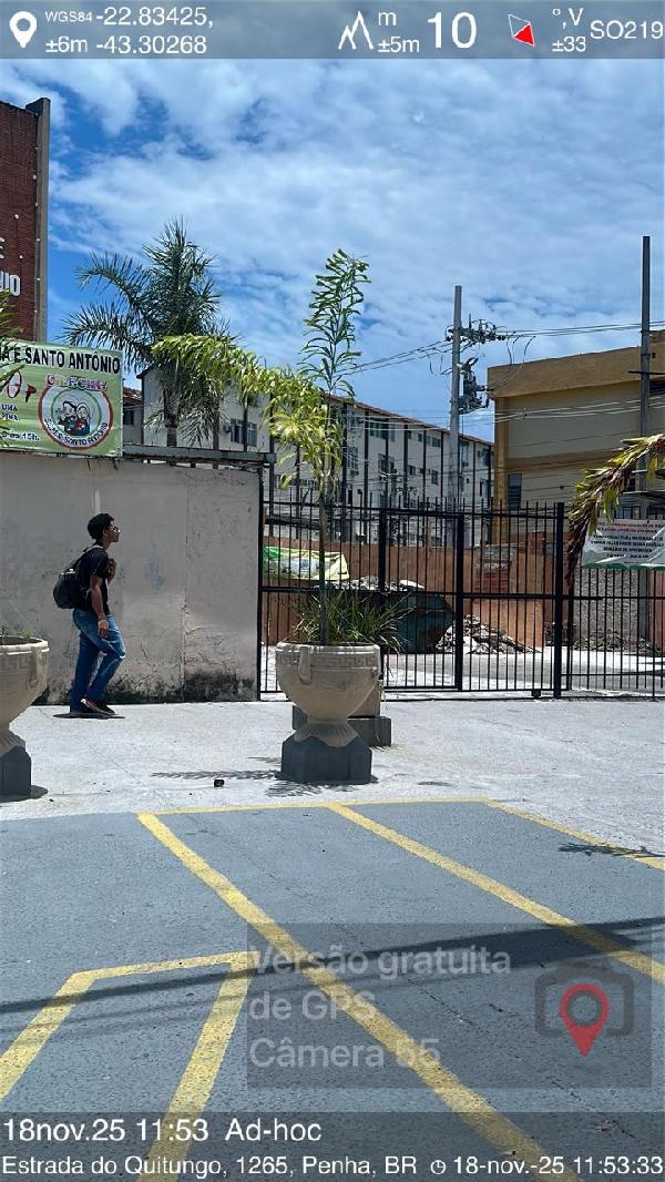 Apartamento em Rio de Janeiro, Bras De Pina, Rua Camaqua, N. 198, Apto 403, Bl 2, Lt 17 Do Pa 29632, RJ. Área: 45m2