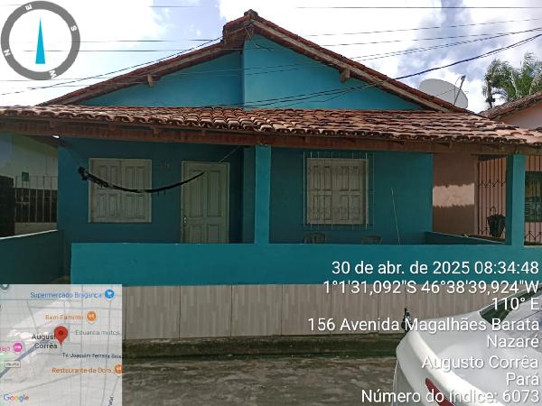 Casa em Augusto Corrêa, Santa Cruz, Alameda Caroline, N. Sn, Lt09 Qd02, PA. Área: 50.18m2