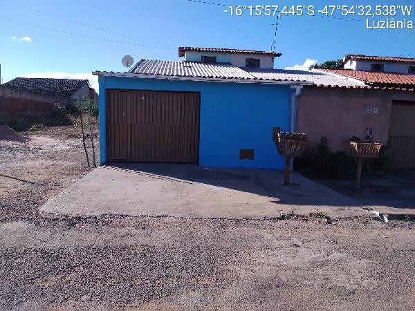 Casa em Luziânia, Parque Estrela Dalva Viii, Rua 116, N. Sn, Cs 01, Lt 12, Qd 92, GO. Área: 57.13m2