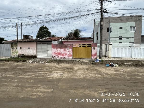 Casa em Santa Rita, Tibiri, Padre Roma, N. 391, Lt 33a Qd 23, PB. Área: 64.86m2