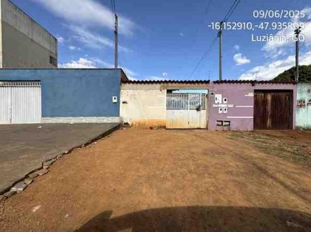 Casa em Luziânia, Pqindustrial Mingone, Quadra 104 Lote C Rua 42, N. Sn, Cs 01, GO. Área: 54.98m2