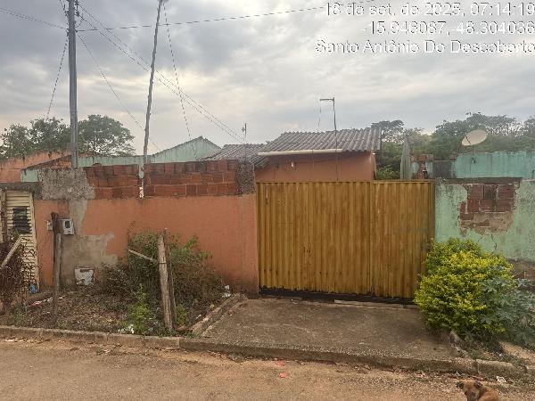 Casa em Santo Antônio do Descoberto, Jardim Ana Beatriz Ii, Rua 21 (Quadra 54), N. Sn, Lt 02m, GO. Área: 61.9m2