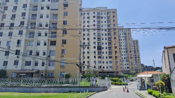 Apartamento em Belford Roxo, Areia Branca, Rua Carolina Ferreira, N. 192, Apto 603, Bl 01, Lt C, RJ. Área: 53.78m2