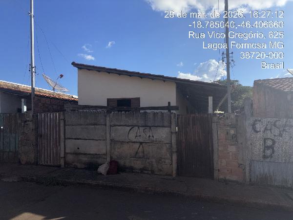 Casa em Lagoa Formosa, Bela Vista, Rua Vico Gregorio, N. 606,, MG. Área: 69.8m2