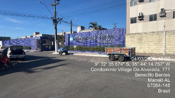 Apartamento em Maceió, Benedito Bentes, Avenida Antonio Lisboa De Amorim, N. 770, Apto 208, Bl 05, AL. Área: 56.65m2