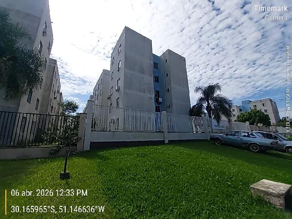 Apartamento em Porto Alegre, Restinga, Rua Capitao Pedroso, N. 672, Apto 101, Bl 10, RS. Área: 38.72m2