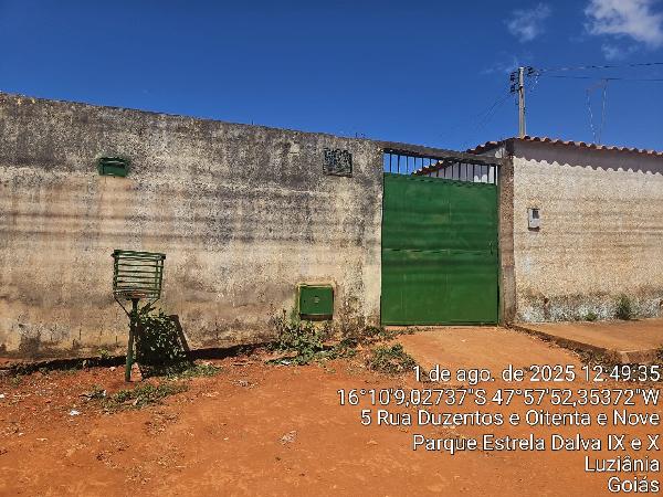 Casa em Luziânia, Parque Estrela Dalva X, Quadra 473 Lote 19 Rua 335, N. Sn, Cs 03, GO. Área: 52.18m2