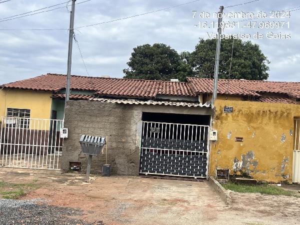 Casa em Valparaíso de Goiás, Valparaiso Ii, Quadra 11, N. Sn, Cs 01 Lt 08, GO. Área: 62.4m2