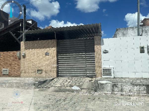 Casa em Santa Rita, Lot Plano De Vida, Rua Manuel Alves Das Costa, N. 113, Cs 02 Lt 168 Qd 06, PB. Área: 59.3m2