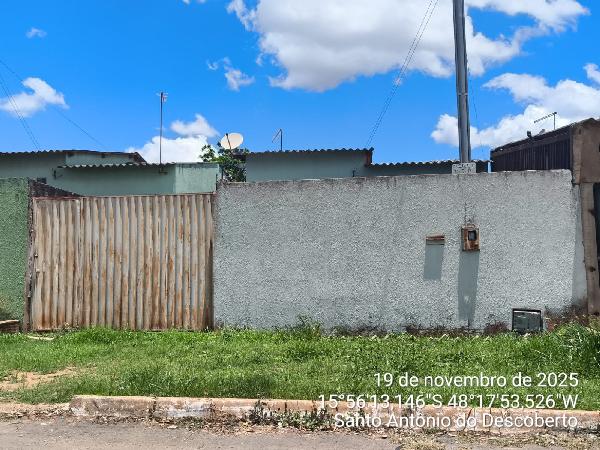 Casa em Santo Antônio do Descoberto, Parque Santo Antonio, Quadra 26, N. Sn, Lt 04 Rua 22, GO. Área: 59.04m2