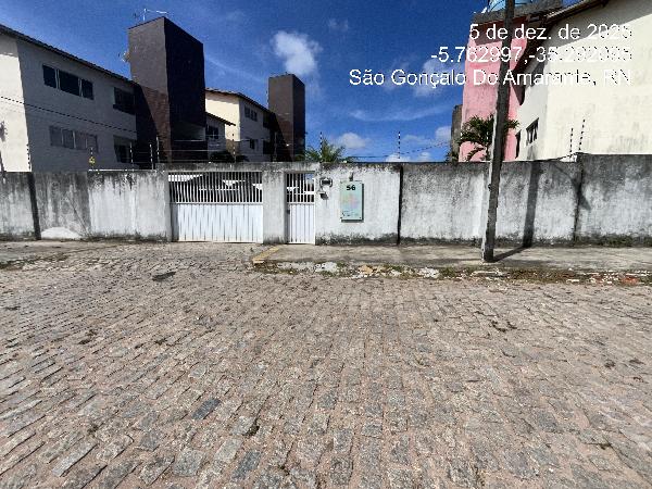 Apartamento em São Gonçalo do Amarante, Lot Vila Paraiso, Rua Projetada, N. 04, Apto 42, Bl Lirio, RN. Área: 55.31m2