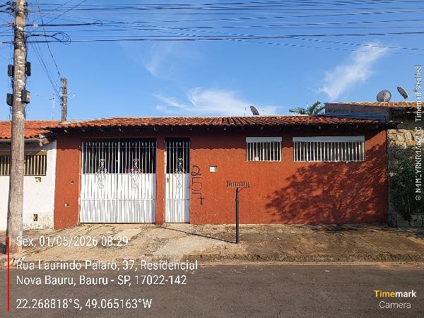 Casa em Bauru, Residencial Nova Bauru, Rua Laurindo Palaro, N. 2057, Lt 26 Qd U, SP. Área: 41.86m2