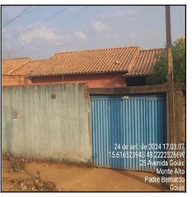 Casa em Padre Bernardo, Ouro Verde, Rua 10, N. 1770, Qd 73, Lt 31, GO. Área: 69.7m2