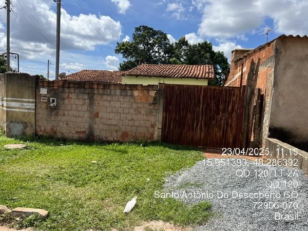 Casa em Santo Antônio do Descoberto, Mansoes Bittencourt, Rua Do Cristal, N. S/N, Qd 120, Lt 31a, GO. Área: 62.73m2