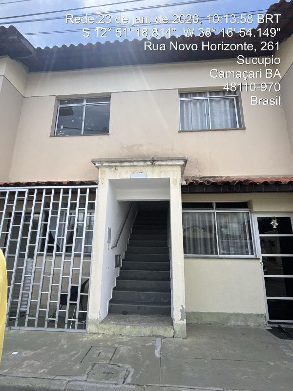 Apartamento em Camaçari, Catu De Abrantes (abrantes), Rua Novo Horizonte, N. Sn, Apto 102, Bl14 Bx 108, BA. Área: 52.36m2