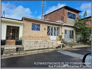 Casa em Flexeiras, Centro, Rua Madre Elizabete Da Trindade, N. 364, AL. Área: 93.6m2