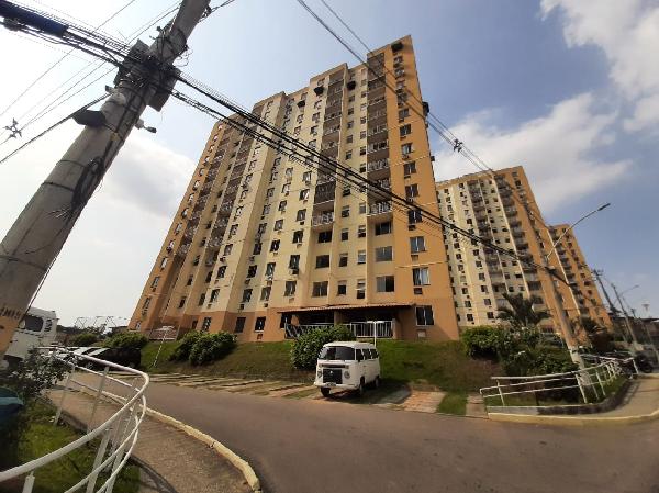 Apartamento em Belford Roxo, Areia Branca, Rua Carolina Ferreira, N. 192, Apto 1401, Bl 03, Lt C, RJ. Área: 45.57m2