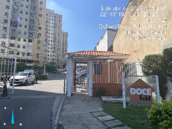 Apartamento em Belford Roxo, Areia Branca, Rua Carolina Ferreira, N. 192, Apto 504, Bl 02, Lt C, RJ. Área: 46.53m2
