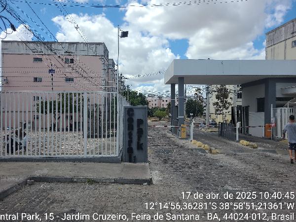 Apartamento em Feira de Santana, Rua Nova, Rua Itororo, N. Sn, Apto 104, Bl 01 Qd F 1 Andar, BA. Área: 42.91m2