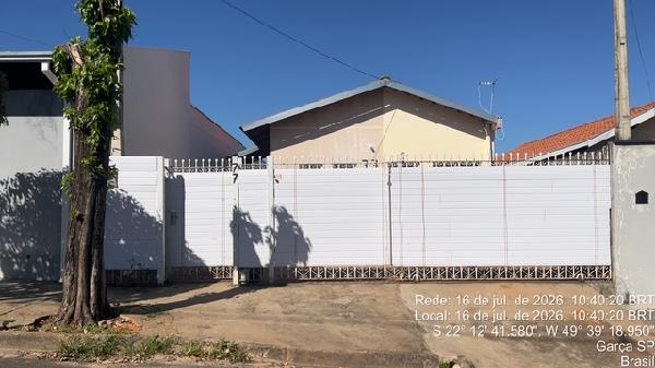 Casa em Garça, Residencial Monte Verde, Rua Osmar De Assis Novaes, N. 77, Lt 08 Qd O, SP. Área: 39.92m2