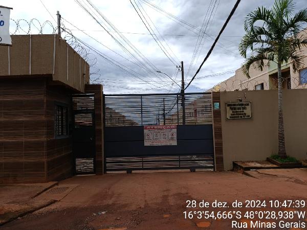 Apartamento em Valparaíso de Goiás, Setor De Chacaras Anhanguera B, Quadra 38, N. Sn, Apto 1, Bl 24, Ch 15c, GO. Área: 45.37m2