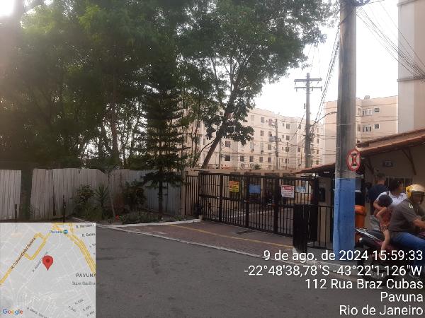 Apartamento em Rio de Janeiro, Pavuna, Rua Braz Cubas, N. 310, Apto 411, Bl 02, RJ. Área: 44.16m2