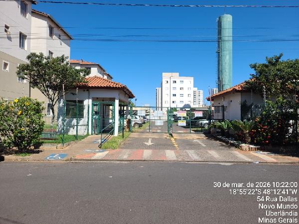 Apartamento em Uberlândia, Novo Mundo, Rua Dallas, N. 121, Apto 202, Pav 01 Bl15, MG. Área: 42.7m2