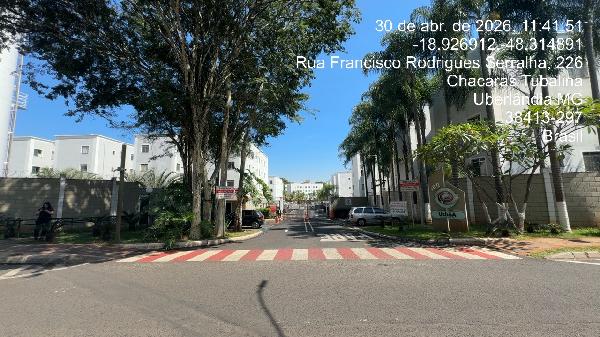 Apartamento em Uberlândia, Chacaras Tubalina E Quartel, Rua Francisco Rodrigues Serralha, N. 350, Apto 303, Bl 06 Vaga 168 Lt 01 Qd 01, MG. Área: 43.61m2