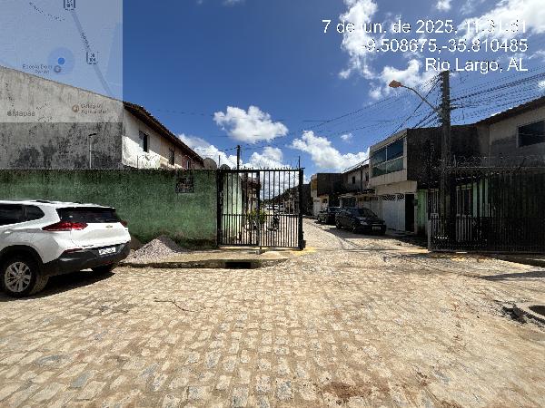 Casa em Rio Largo, Tabuleiro Do Pinto, Rua Do Pinto, N. 31, Lt 31 Qd B, AL. Área: 59.39m2