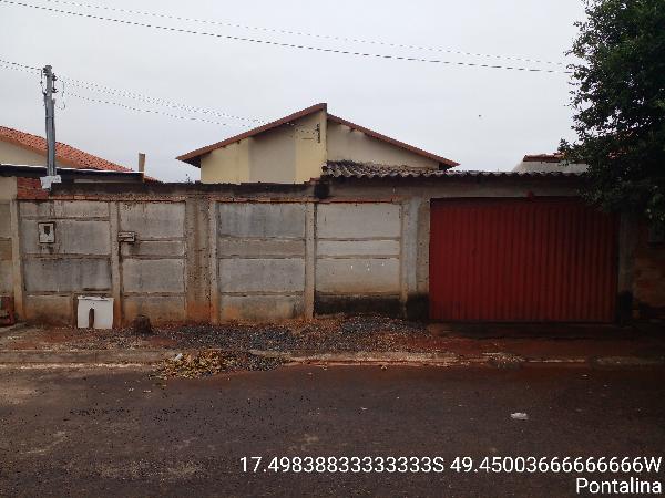 Casa em Pontalina, Setor Silvio Manoel, Rua AtÍLio JosÉ De Faria, N. Sn, Qd04 Lt06, GO. Área: 90.14m2