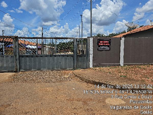 Casa em Valparaíso de Goiás, Pacaembu, Quadra 141, N. Sn, Cs 04, Lt 09, GO. Área: 48m2