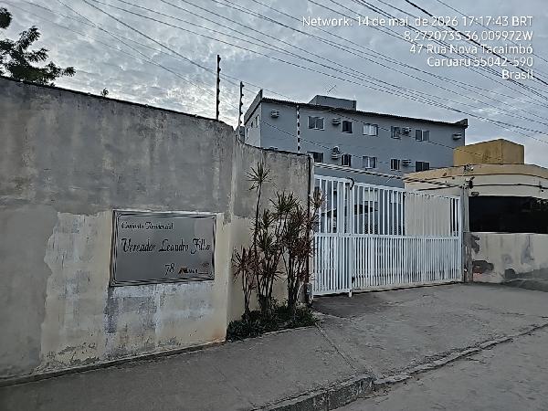 Apartamento em Caruaru, Jose Carlos De Oliveira, Rua Projetada 02, N. 78, Apto 101, Bloco 05 - 1º Pavimento Elevado, PE. Área: 43.18m2