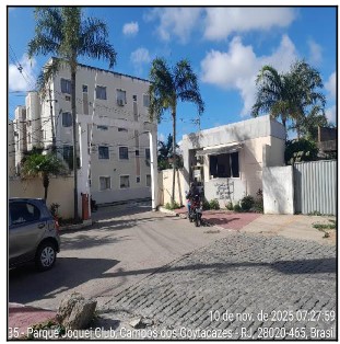 Apartamento em Campos dos Goytacazes, Parque Joquei Club, Rua Osvaldino Lima Ribeiro, N. 36, Apto 308, Bl 04, RJ. Área: 46.7m2