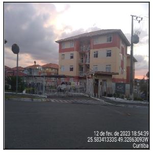 Apartamento em Curitiba, Campo De Santana, Rua Angelo Tozim, N. 1399, Apto 01, Bl 17, PR. Área: 44.14m2