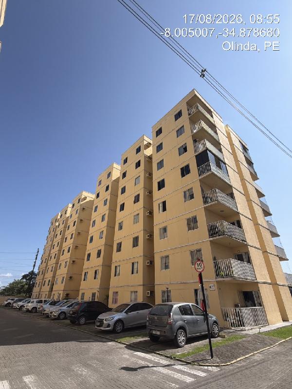 Apartamento em Olinda, Peixinhos, Travessa Vasco Rodrigues, N. 140, Apto 508, Bl C Ladeira Do Bonfim, PE. Área: 40.41m2