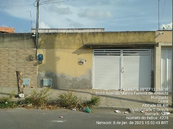 Casa em Horizonte, Vertente, Rua Sdo 01, N. 124,, CE. Área: 53.14m2