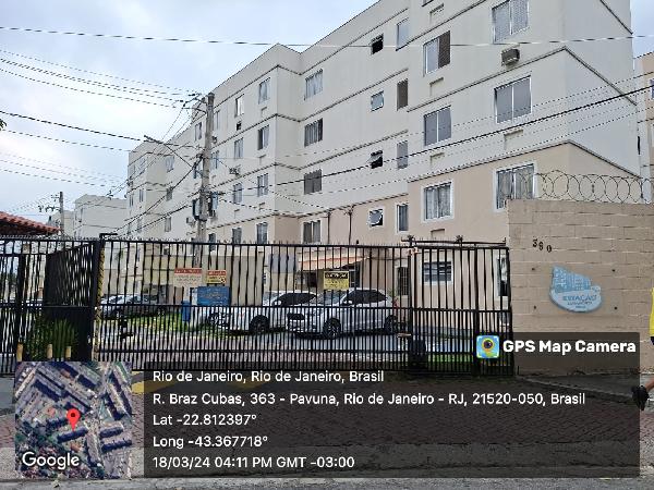 Apartamento em Rio de Janeiro, Pavuna, Rua Braz Cubas, N. 380, Apto 506, Bl 02, RJ. Área: 43.17m2