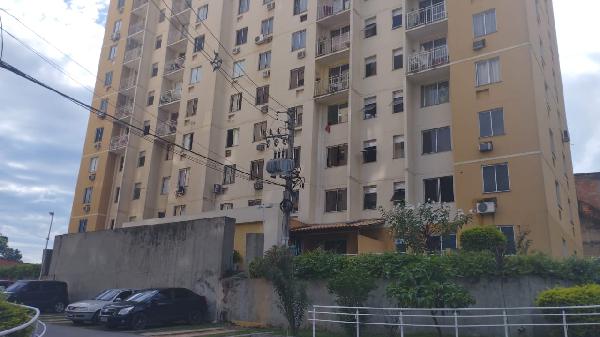 Apartamento em Belford Roxo, Areia Branca, Rua Carolina Ferreira, N. 192, Apto 1102, Bl 04, Lt C, RJ. Área: 45.57m2