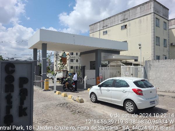 Apartamento em Feira de Santana, Calumbi, Rua Itororo, Apto 104, Qd O,  Bl 03, BA. Área: 42.91m2
