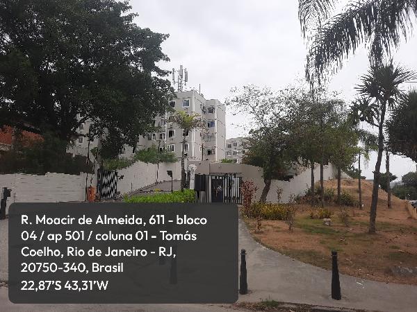 Apartamento em Rio de Janeiro, Tomas Coelho, Rua Moacir De Almeida, N. 611, Apto 412, Bl 04, RJ. Área: 43m2 Apartamento em Rio de Janeiro, Tomas Coelho, Rua Moacir De Almeida, N. 611, Apto 412, Bl 04, RJ. Área: 43m2
