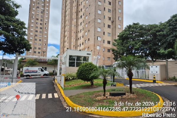 Apartamento em Ribeirão Preto, Ribeirania, Avenida Leao Xiii, N. 3900, Apto 1226, Bl B, SP. Área: 46.14m2