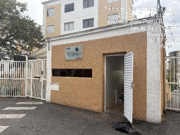 Apartamento em Osasco, Vila Quitauna, Avenida Joao Paulo Ii, N. 190, Apto 02, Terreo Tr 03, SP. Área: 39.52m2