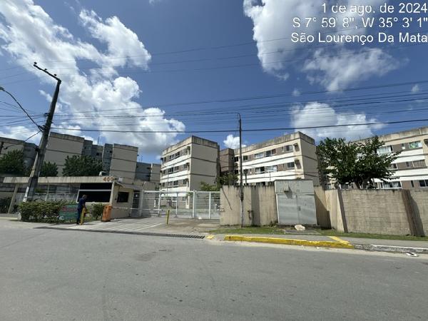 Apartamento em São Lourenço da Mata, Pixete, Avenida Doutor Paulo Petribu, N. 400, Apto 304, Bl01 Bosque B, PE. Área: 45.35m2