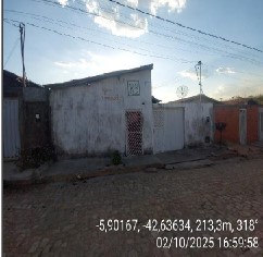Casa em Água Branca, Loteamento Soares 3, Rua Socorro Evaristo, N. Sn, Qd K - Lote 12, PI. Área: 105m2