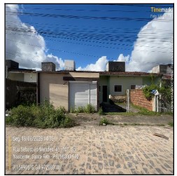 Casa em Santa Rita, Tibiri, Rua Sebastiao Mendes (Antiga Rua Projetada), N. 45 A, Cs 06 Lot 12-A  Qd 06-B, PB. Área: 42m2